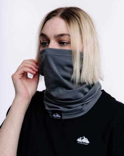 FarEastLocals Снуд / гейтор термо минус20°C Серый темный