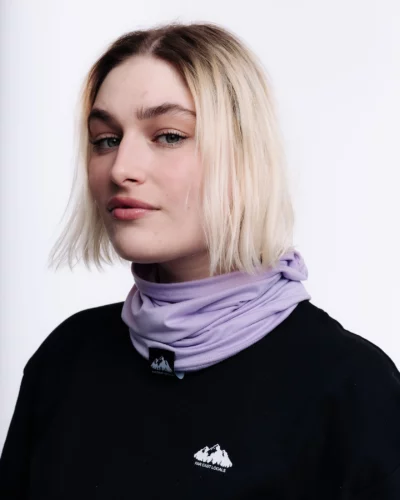 FarEastLocals Снуд / гейтор ультратонкий минус10°C Лаванда