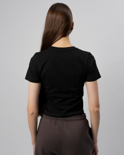 КАРТЕЛЬБ / Футболка “Дикая Сибирь”  мини Old School / черный