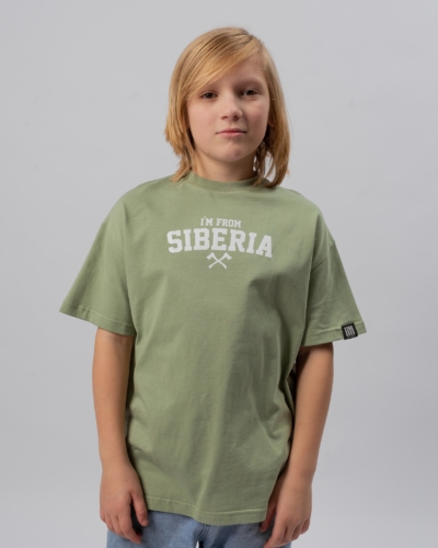 I’m from Siberia / футболка дет “IFS classic” / трава
