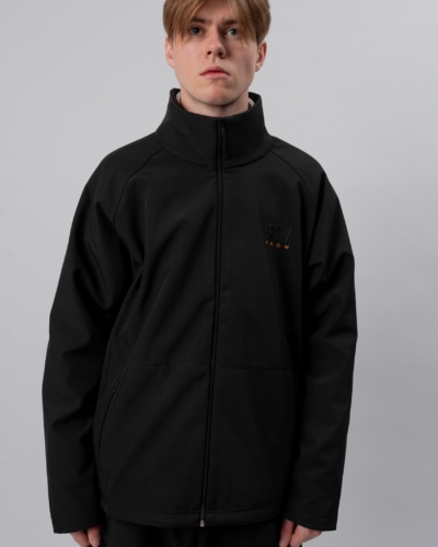 CREW толстовка демисезонная SOFT SHELL JACKET (10k/10k) BLACK