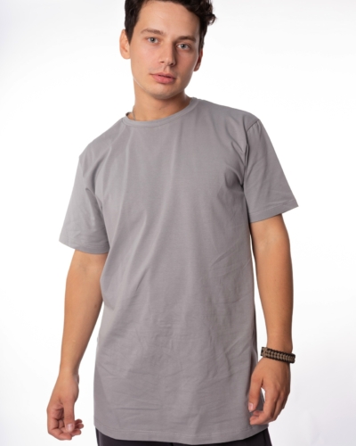 КАРТЕЛЬБ / футболка / mini logo / серый темный / муж