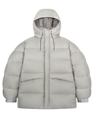 YSH Пуховик YMKASHIX Star светло серый