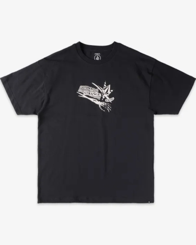 VOLCOM футболка муж A4332553 KUT N RIP LSE SST BLACK