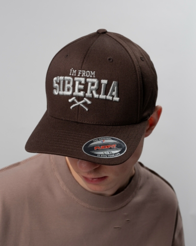 I’m from Siberia / кепка “IFS Axes” / коричневый
