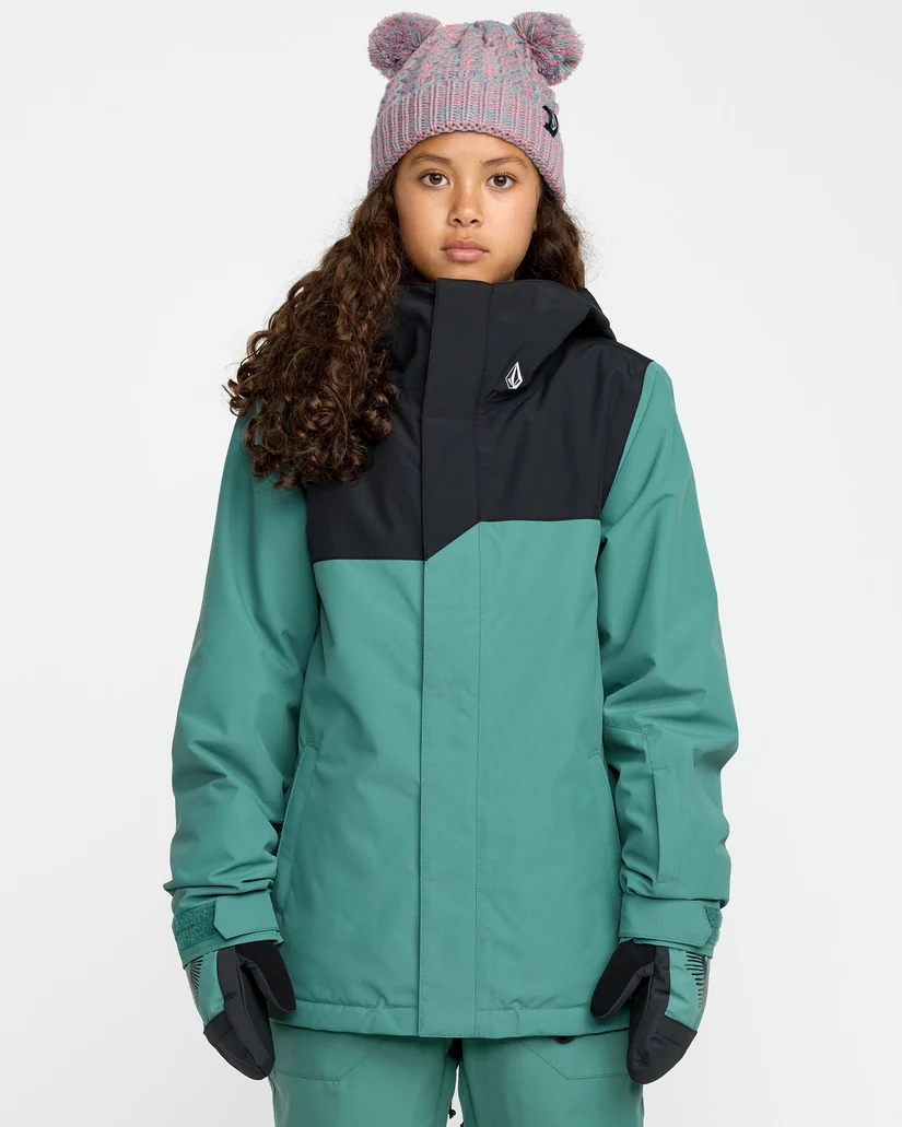 VOLCOM куртка дет снбрд I0452603 STONE.91 утепленная SPRUCE GREEN