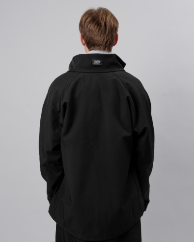 CREW толстовка демисезонная SOFT SHELL JACKET (10k/10k) BLACK