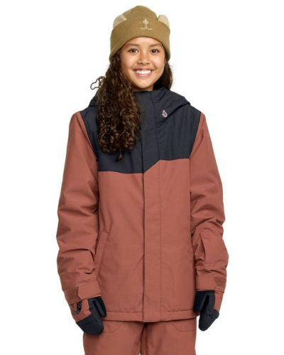 VOLCOM куртка дет снбрд I0452603 STONE.91 утепленная HENNA