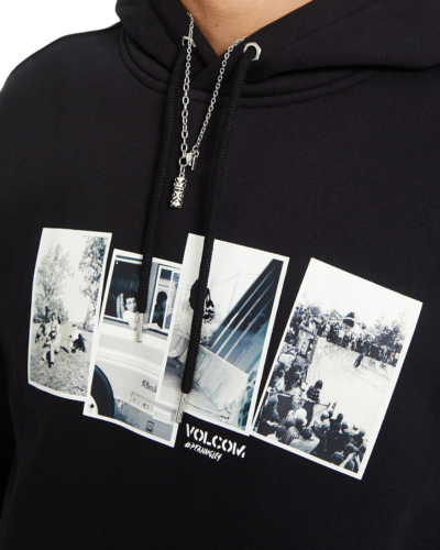 VOLCOM толстовка A4112512 PFANNGLES PO BLACK