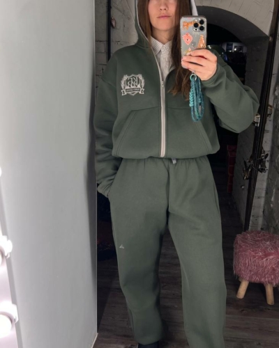 Костюм КАРТЕЛЬБ / Sopka ПОСЛЕ КАТАНИЯ / хвоя женский. Собери свой комплект