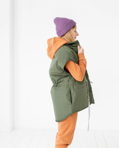 КАРТЕЛЬБ / Шапка 2слоя / лапша / Old School / лаванда (30% шерсть/70% п.акрил)