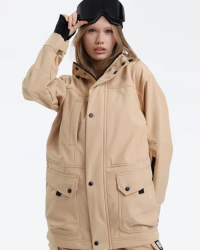 XVOYA куртка BASE софтшел / песочный