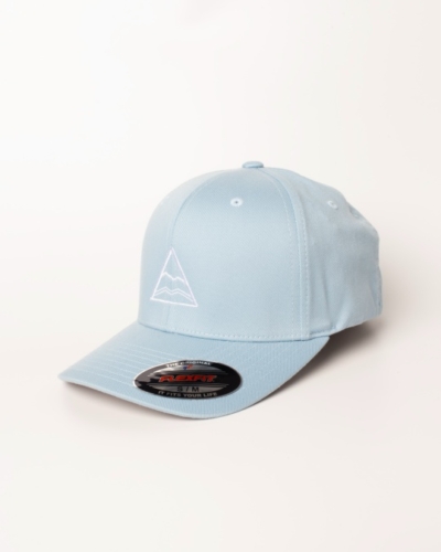 КАРТЕЛЬБ / бейсболка Flexfit 6277 / голубой, вышивка белый лого △