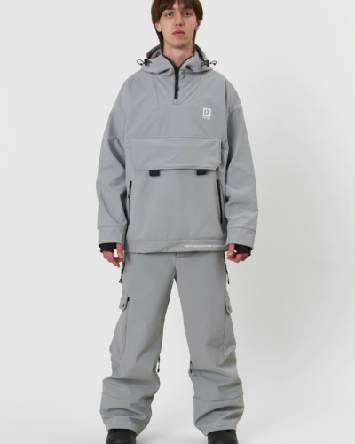 PRIME SB Анорак куртка сноубодическая SKY PR01 grey