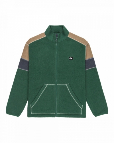 QUIKSILVER EQYPF03065 / CLEAN COAST / флис толстовка / PASTEL GREEN
