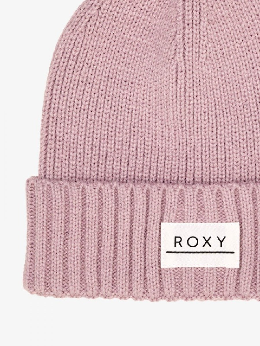 ROXY ERGHA03368 / SO PEACEFUL / шапка / LILAC — изображение 3