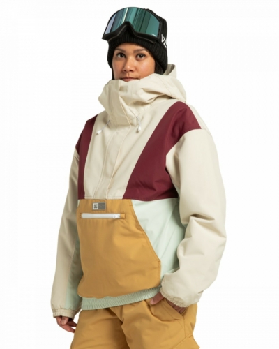 DC SHOES ADJTJ03053 / CHALET ANORAK / куртка сноуборд лыжи / BEIGE)