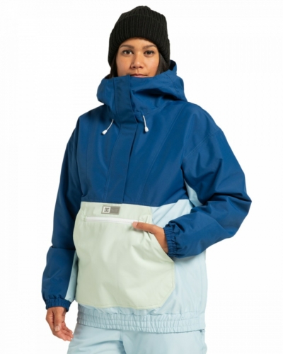DC SHOES ADJTJ03053 / CHALET ANORAK / куртка сноуборд лыжи / NAVY BLUE