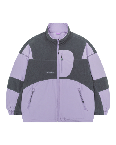 YSH Куртка флис YMKASHIX Ranger серый/пурпурный