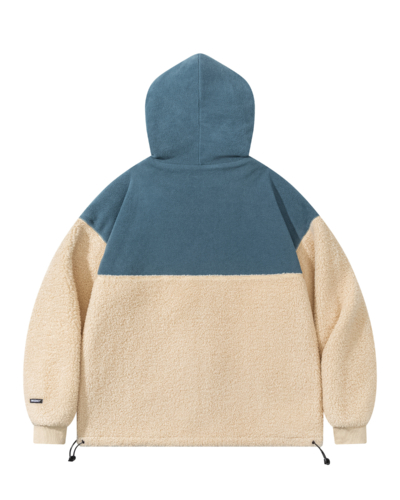 YSH Худи YMKASHIX Little Lamb Zip бежевый / синий