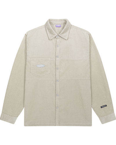 YSH Рубашка YMKASHIX Velvet Button серый