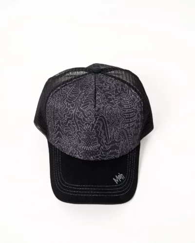 Moh / бейсболка Монохромный лес Blosyak art