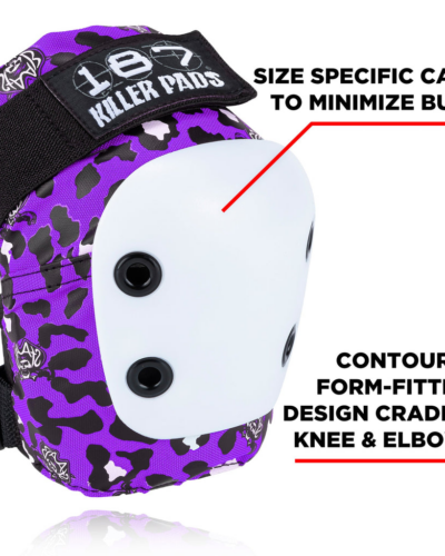 SPPK165 Набор защиты (колени, локти, запястья) дет 187 Killer Pads PRE Six Pack Staab Purple