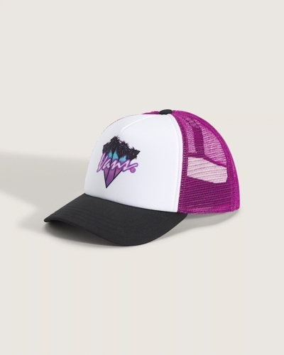 VANS Кепка VN000TDTWHT1 Twisted Vans Trucker CHBD WHITE