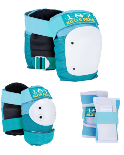 SP 701 Набор защиты (колени, локти, запястья) 187 Killer Pads SIX PACK ADULT TEAL