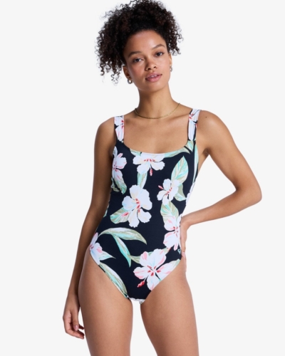 ROXY ERJX103807 / ESSENTIALS / купальник / BLACK FLO
