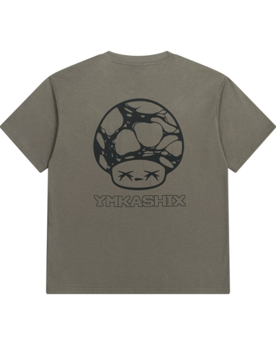 YSH Футболка Ymkashix 8bit mushroom kelp коричневый